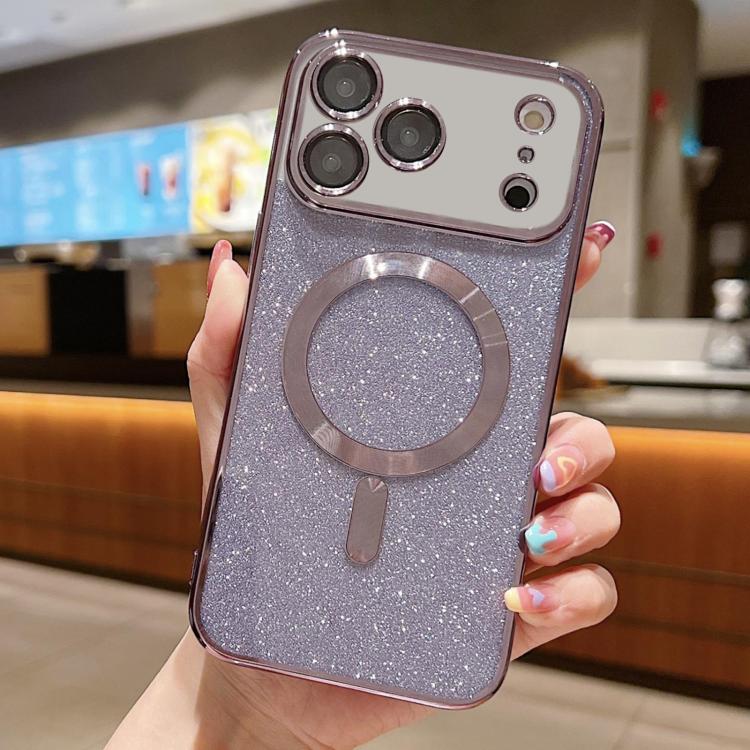 Glitter Electroplating MagSafe TPU Phone Case