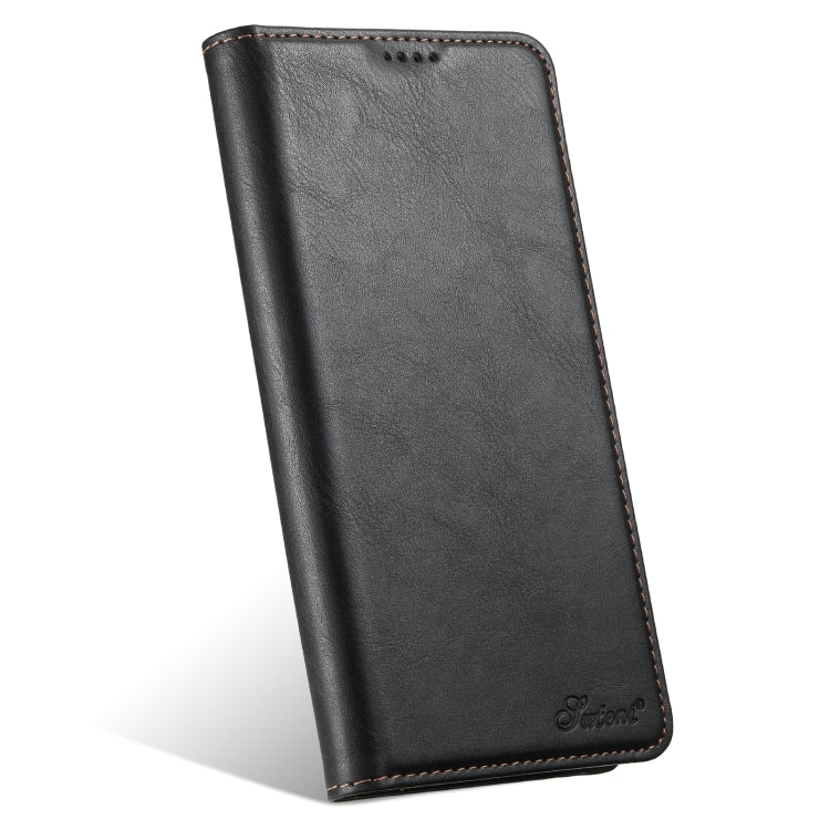 Suteni J02 Oil Wax Wallet Leather Phone Case, For iPhone 11 Pro Max, For iPhone 11���������������...