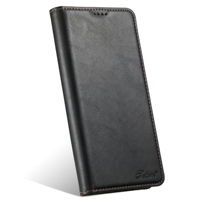 Suteni J02 Oil Wax Wallet Leather Phone Case, For iPhone 11 Pro Max, For iPhone 11���������������...