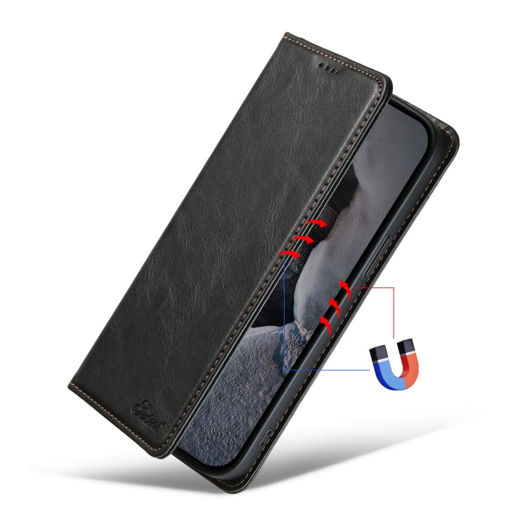 Suteni J02 Oil Wax Wallet Leather Phone Case, For iPhone 11 Pro Max, For iPhone 11���������������...