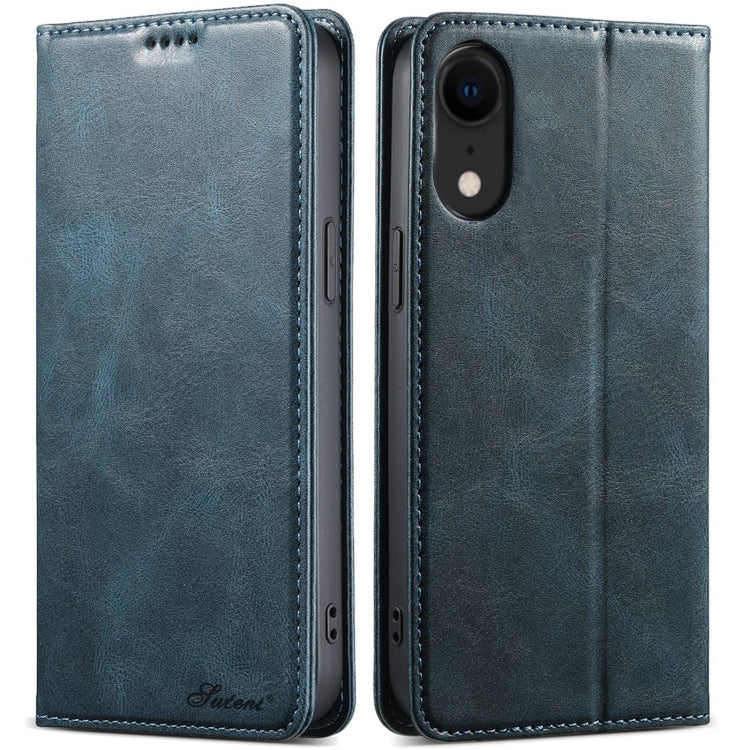 Suteni J02 Oil Wax Wallet Leather Phone Case, For iPhone 11 Pro Max, For iPhone 11���������������...