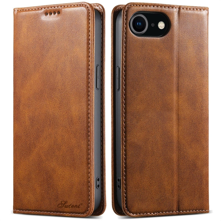 Suteni J02 Oil Wax Wallet Leather Phone Case, For iPhone 11 Pro Max, For iPhone 11���������������...