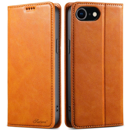 Suteni J02 Oil Wax Wallet Leather Phone Case, For iPhone 11 Pro Max, For iPhone 11���������������...
