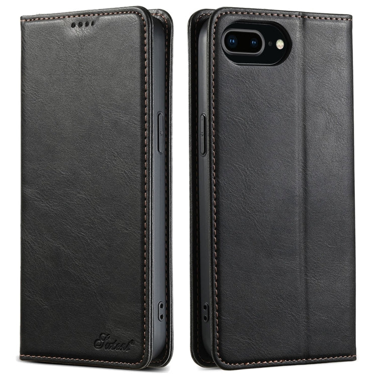 Suteni J02 Oil Wax Wallet Leather Phone Case, For iPhone 11 Pro Max, For iPhone 11���������������...