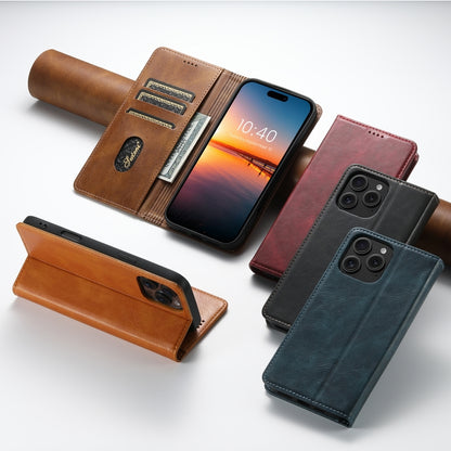 Suteni J02 Oil Wax Wallet Leather Phone Case, For iPhone 11 Pro Max, For iPhone 11���������������...