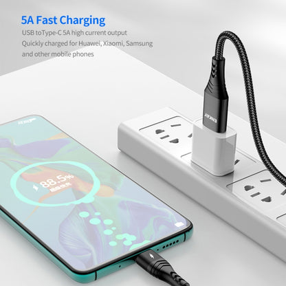ENKAY 6-in-1 5A USB / Type-C to Type-C / 8 Pin / Micro USB Multifunction Fast Charging Cable, 1m, 2m