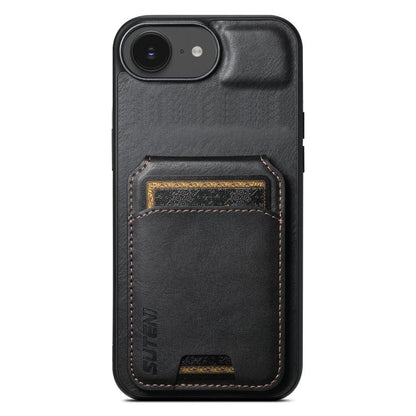 Suteni H02 Leather Wallet Stand Back Phone Case