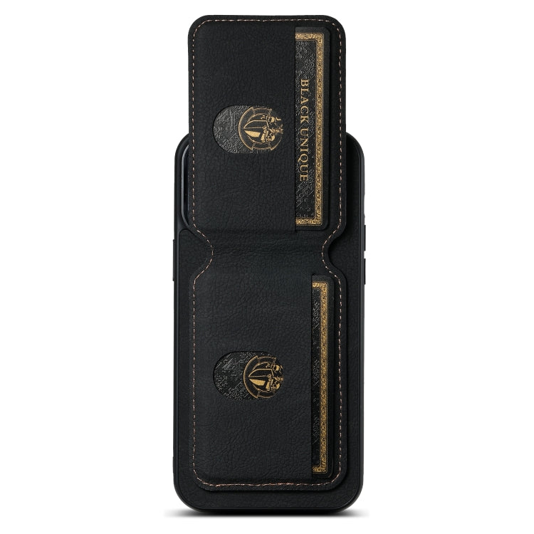 Suteni H02 Litchi Leather Card Wallet Stand Back Phone Case, For iPhone 11, For iPhone 11 Pro����...