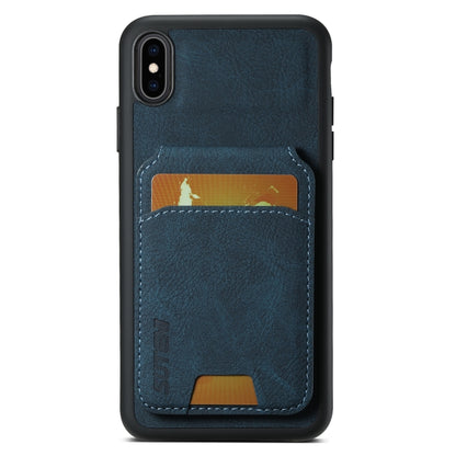 Suteni H02 Litchi Leather Card Wallet Stand Back Phone Case, For iPhone 11, For iPhone 11 Pro����...