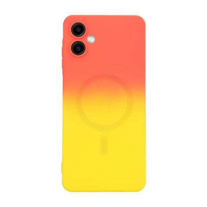 ENKAY Hat-Prince MagSafe Rainbow Gradient Silicone Phone Case with Lens Film