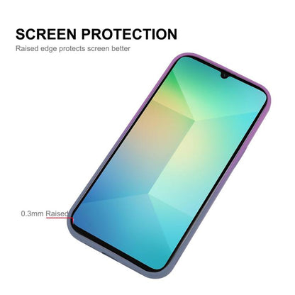 ENKAY Hat-Prince MagSafe Rainbow Gradient Silicone Phone Case with Lens Film