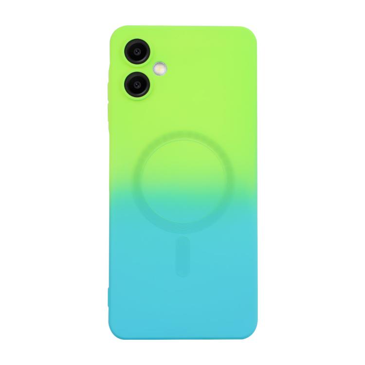 ENKAY Hat-Prince MagSafe Rainbow Gradient Silicone Phone Case with Lens Film