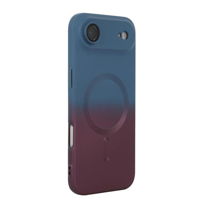 ENKAY Hat-Prince MagSafe Rainbow Gradient Silicone Phone Case with Lens Film