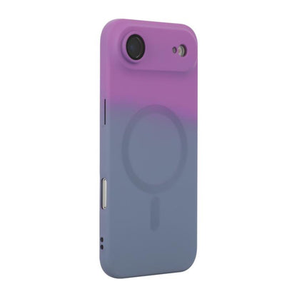 ENKAY Hat-Prince MagSafe Rainbow Gradient Silicone Phone Case with Lens Film