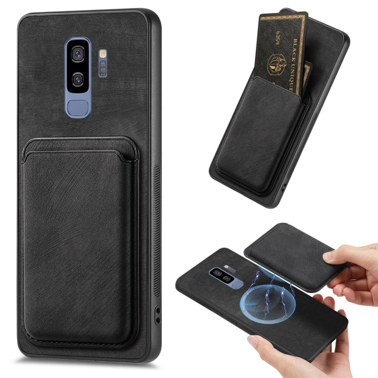 Retro Leather Card Bag Magnetic Phone Case