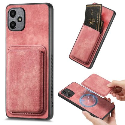 Retro Leather Card Bag Magnetic Phone Case