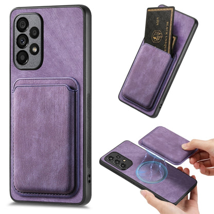 Retro Leather Card Bag Magnetic Phone Case