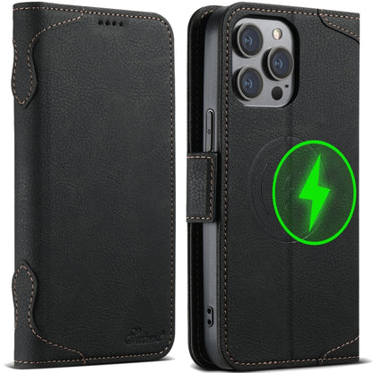 SUTENI J07 Multifunctional Horizontal Flip Magsafe Leather Phone Case, For iPhone 16 Pro Max�����...