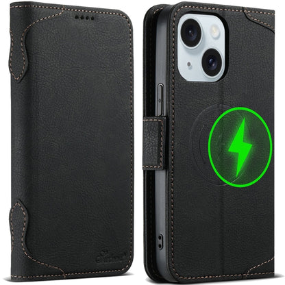 SUTENI J07 Multifunctional Horizontal Flip Magsafe Leather Phone Case, For iPhone 16 Pro Max�����...