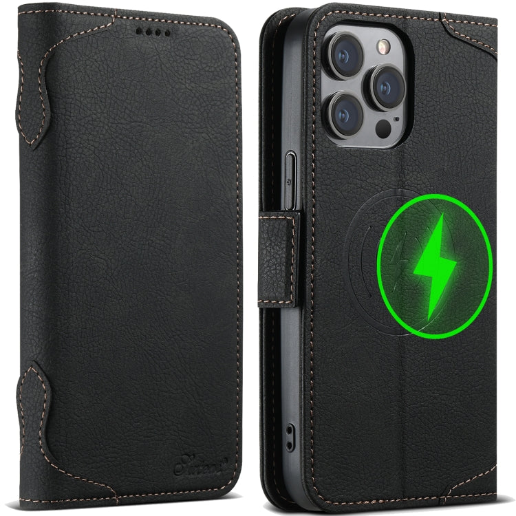 SUTENI J07 Multifunctional Horizontal Flip Magsafe Leather Phone Case, For iPhone 16 Pro Max�����...