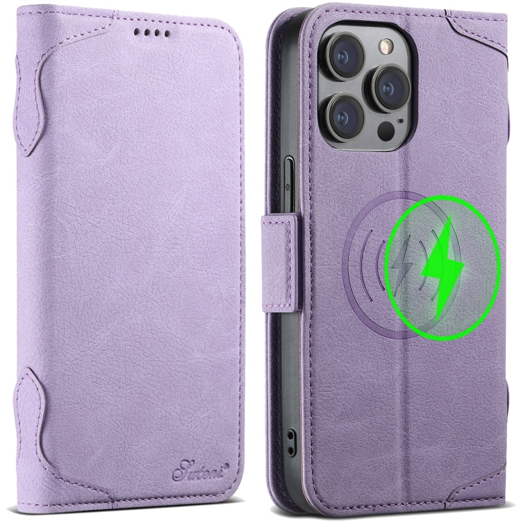 SUTENI J07 Multifunctional Horizontal Flip Magsafe Leather Phone Case, For iPhone 16 Pro Max�����...