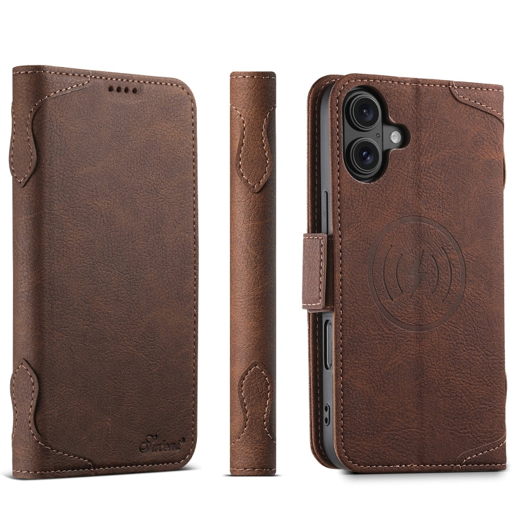 SUTENI J07 Multifunctional Horizontal Flip Magsafe Leather Phone Case, For iPhone 16 Pro Max�����...