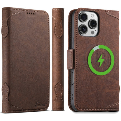 SUTENI J07 Multifunctional Horizontal Flip Magsafe Leather Phone Case, For iPhone 16 Pro Max�����...