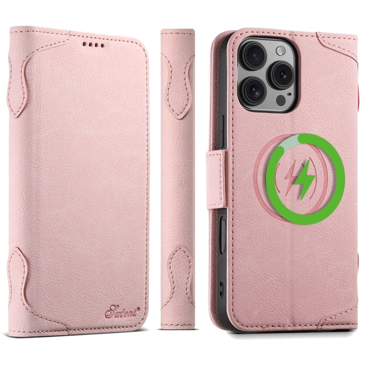 SUTENI J07 Multifunctional Horizontal Flip Magsafe Leather Phone Case, For iPhone 16 Pro Max�����...