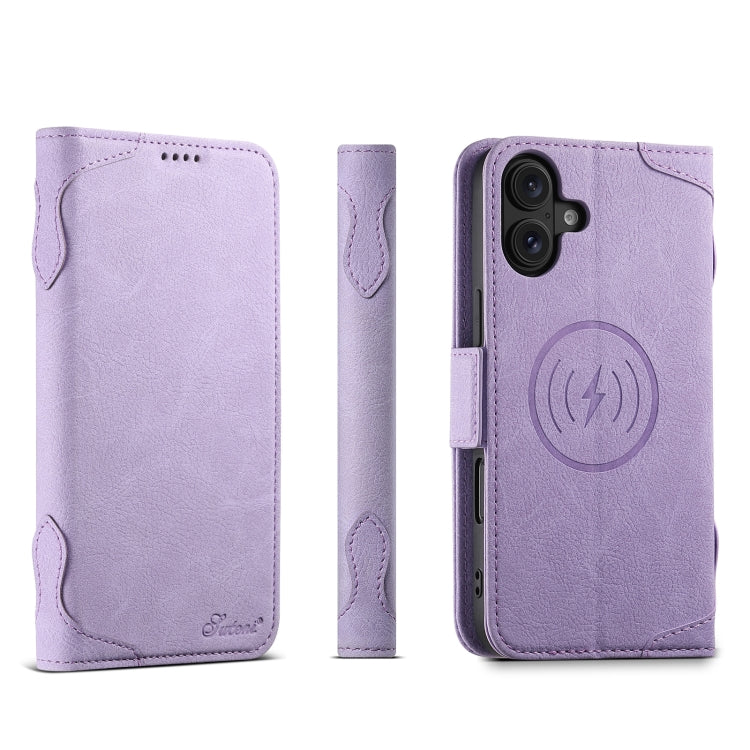 SUTENI J07 Multifunctional Horizontal Flip Magsafe Leather Phone Case, For iPhone 16 Pro Max�����...