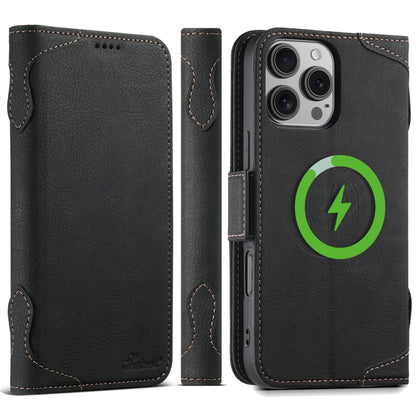 SUTENI J07 Multifunctional Horizontal Flip Magsafe Leather Phone Case, For iPhone 16 Pro Max�����...