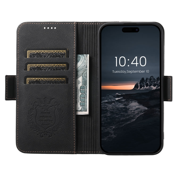 SUTENI J07 Multifunctional Horizontal Flip Magsafe Leather Phone Case, For iPhone 16 Pro Max�����...