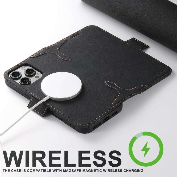 SUTENI J07 Multifunctional Horizontal Flip Magsafe Leather Phone Case, For iPhone 16 Pro Max�����...