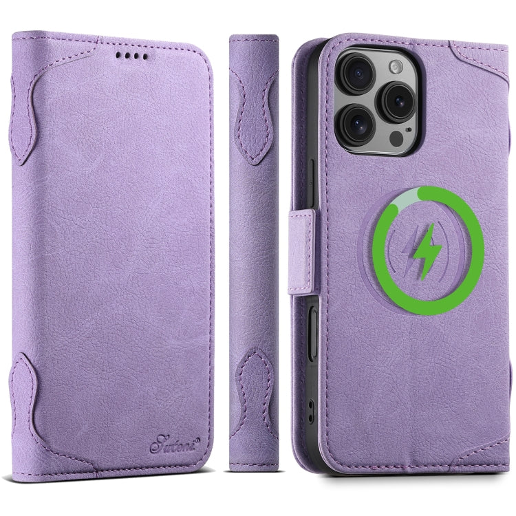 SUTENI J07 Multifunctional Horizontal Flip Magsafe Leather Phone Case, For iPhone 16 Pro Max�����...