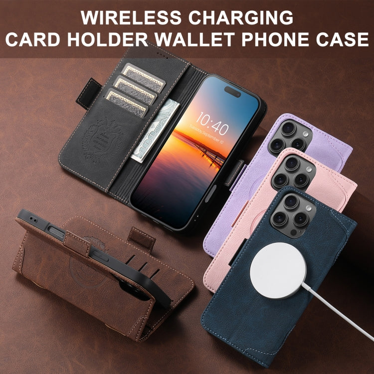 SUTENI J07 Multifunctional Horizontal Flip Magsafe Leather Phone Case, For iPhone 16 Pro Max�����...