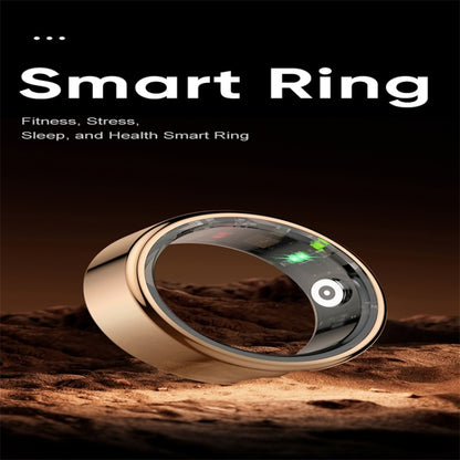 R02 SIZE 10 Smart Ring, Support Heart Rate / Blood Oxygen / Sleep Monitoring / Multiple Sports Modes