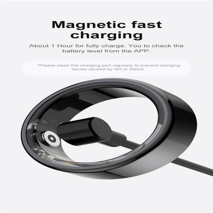 R02 SIZE 10 Smart Ring, Support Heart Rate / Blood Oxygen / Sleep Monitoring / Multiple Sports Modes