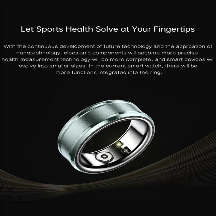 R3 SIZE 20 Smart Ring, Support Heart Rate / Blood Oxygen / Sleep Monitoring