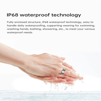 R3 SIZE 20 Smart Ring, Support Heart Rate / Blood Oxygen / Sleep Monitoring, SIZE 20