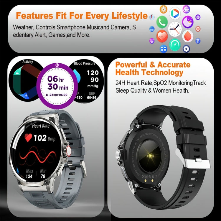 V69 1.85 inch Color Screen Smart Watch
