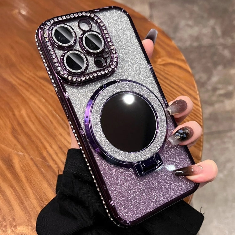 Rhinestone Mirror Glitter MagSafe TPU Phone Case, For iPhone 12 Pro Max, For iPhone 12 Pro�������...