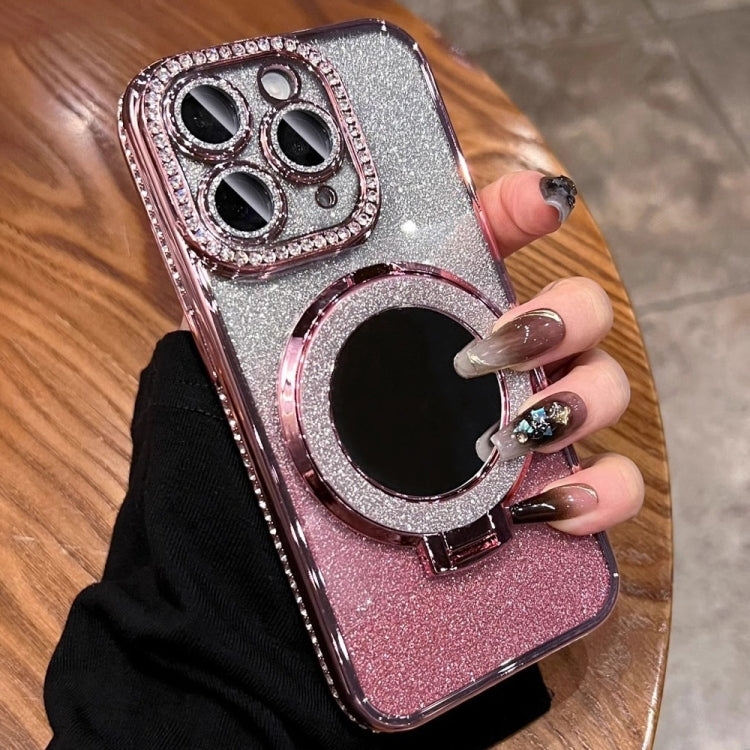 Rhinestone Mirror Glitter MagSafe TPU Phone Case, For iPhone 12 Pro Max, For iPhone 12 Pro�������...