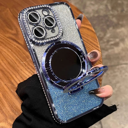 Rhinestone Mirror Glitter MagSafe TPU Phone Case, For iPhone 12 Pro Max, For iPhone 12 Pro�������...