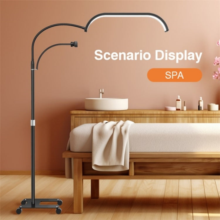 HD-G63X Floor Standing Remote Dimming LED Moon Lamp Manicure Eyelash Beauty Lamp, US Plug, UK Plu...