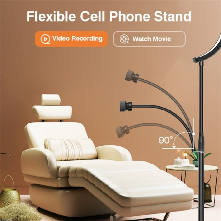 HD-G63X Floor Standing Remote Dimming LED Moon Lamp Manicure Eyelash Beauty Lamp, US Plug, UK Plu...