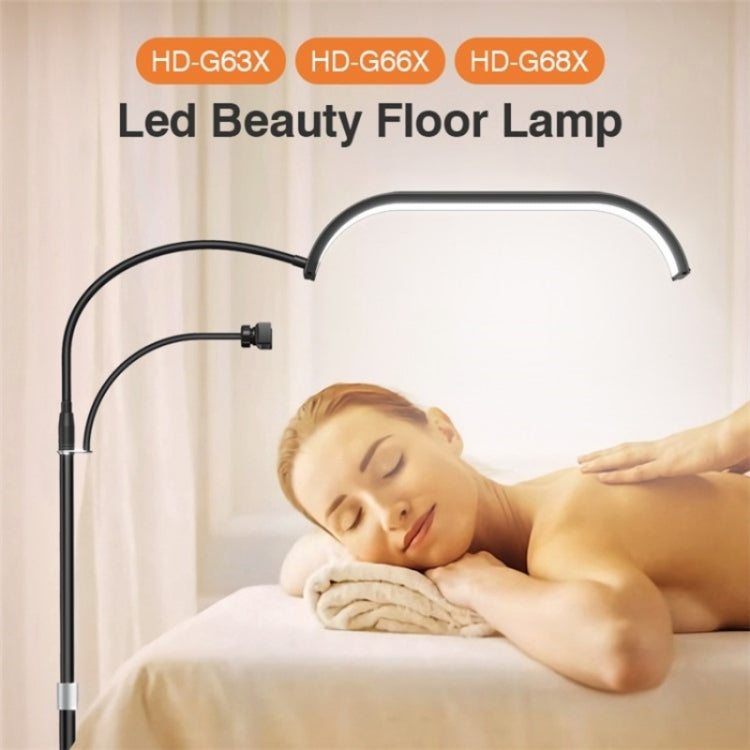 HD-G63X Floor Standing Remote Dimming LED Moon Lamp Manicure Eyelash Beauty Lamp, US Plug, UK Plu...