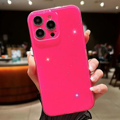 Jelly Glitter Solid Color TPU Phone Case, For iPhone 16 Pro Max, For iPhone 16 Pro���������������...