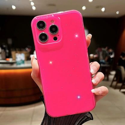 Jelly Glitter Solid Color TPU Phone Case, For iPhone 16 Pro Max, For iPhone 16 Pro���������������...
