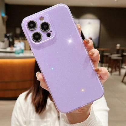 Jelly Glitter Solid Color TPU Phone Case, For iPhone 16 Pro Max, For iPhone 16 Pro���������������...