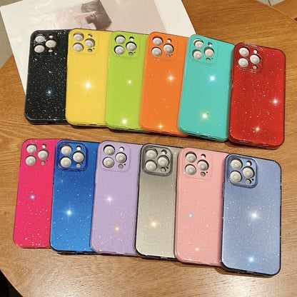 Jelly Glitter Solid Color TPU Phone Case, For iPhone 16 Pro Max, For iPhone 16 Pro���������������...