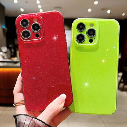 Jelly Glitter Solid Color TPU Phone Case, For iPhone 16 Pro Max, For iPhone 16 Pro���������������...